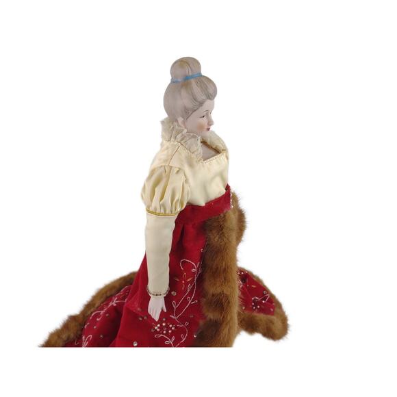 Vintage Geo Borgfeldt NY Empress Josephine 17" Porcelain Bisque Doll, Made Japan - Picture 10 of 14